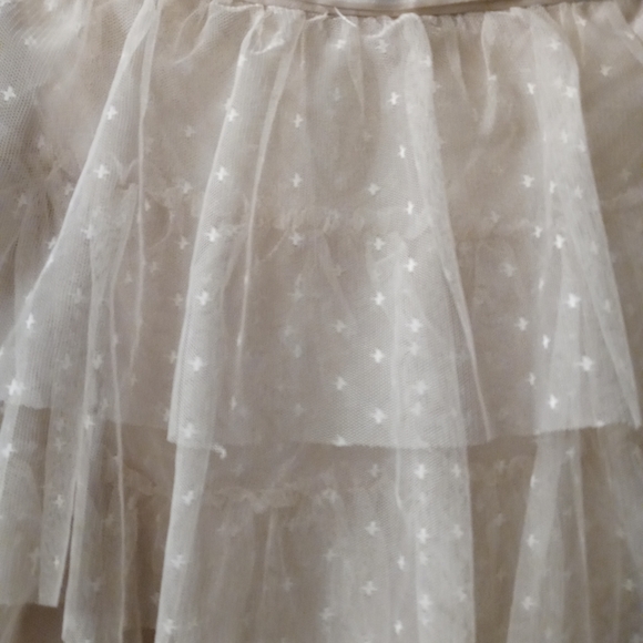 Attar'd State tan layer chiffon Skirt - Picture 3 of 5